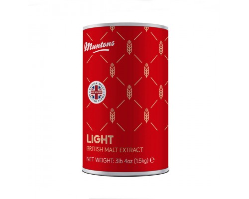 Неохмеленный солодовый экстракт Muntons Light (1,5 кг)