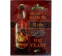 Сухие пивоваренные дрожжи BullDog B16 Belgian Saison, 10 г