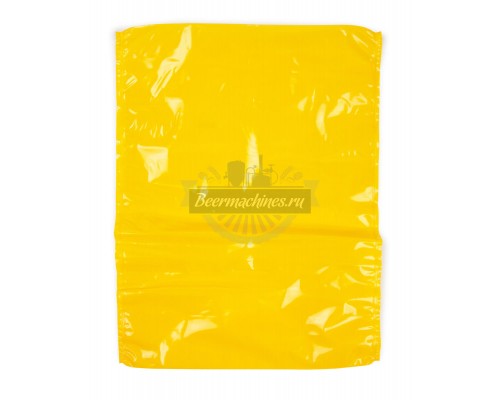 Пакет для созревания и хранения сыра термоусадочный 180х250, цвет жёлтый